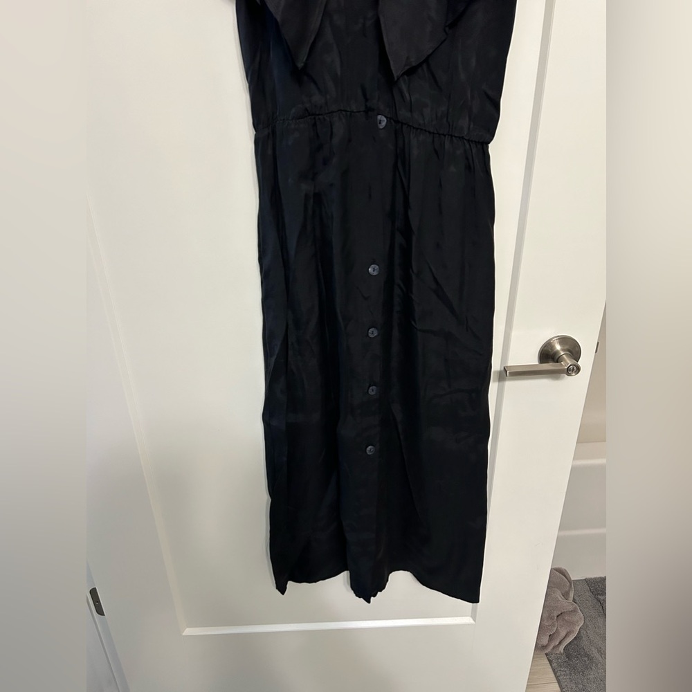 NWT Zara Ruffled Sleeveless Midi Dress - Picture 3 of 10